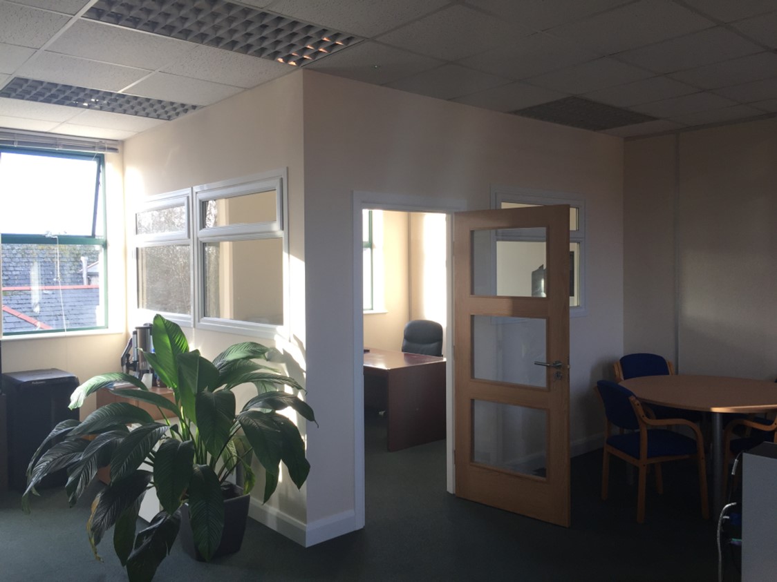 Internal Office Constructed over the Weekend
